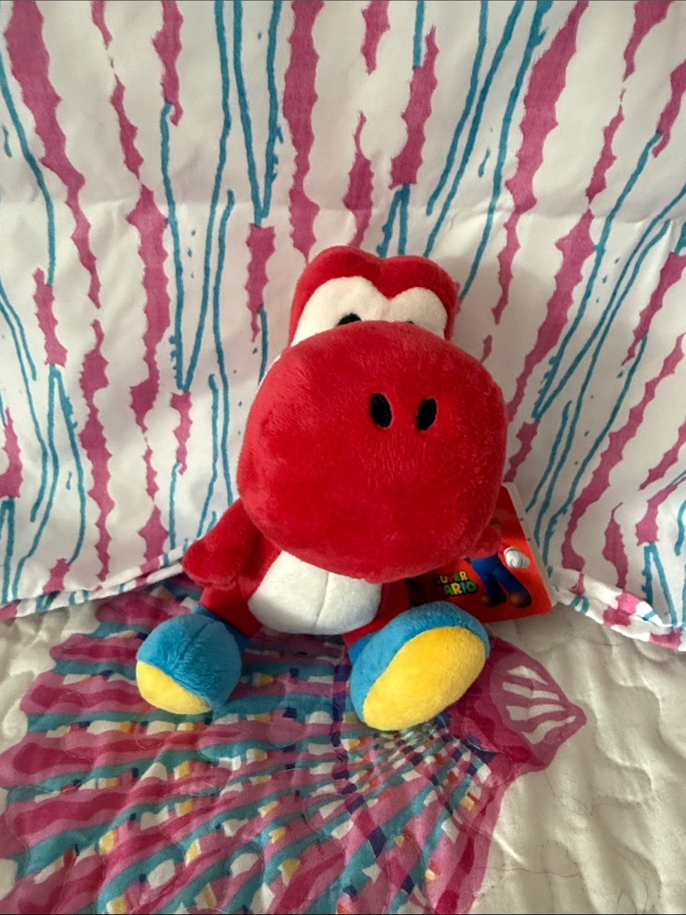 Nintendo Red Yoshi Plush New with Tags